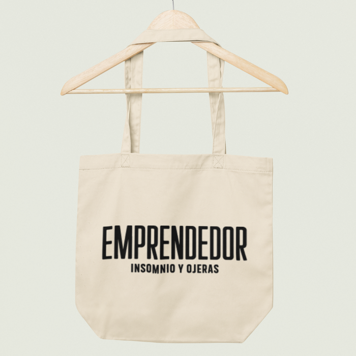 tote "Emprendedor, Insomnio y Ojeras"