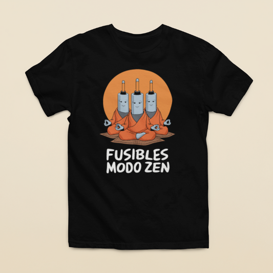 Camiseta "Fusibles modo zen"