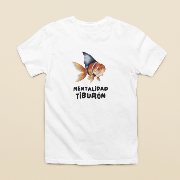 Camiseta "Mentalidad Tiburón"