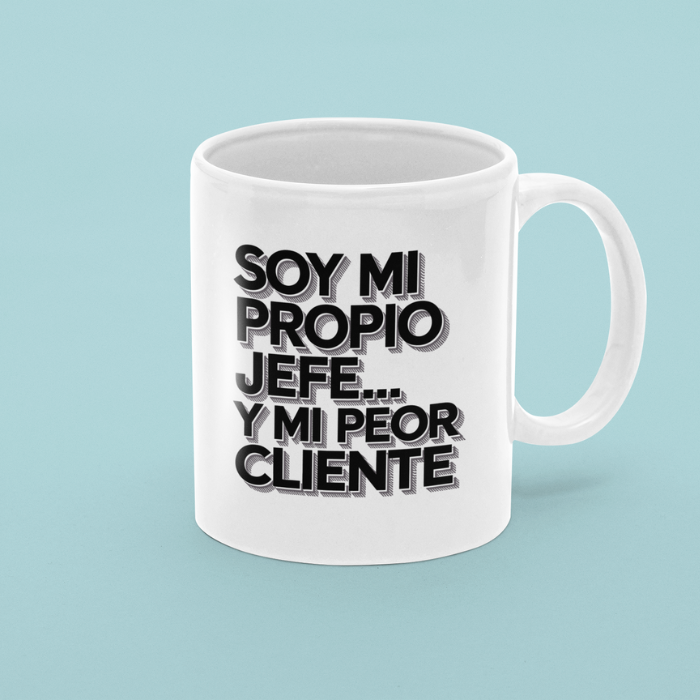 Taza "Soy mi propio Jefe"