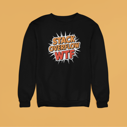 Sudadera "Stack Overflow WTF"